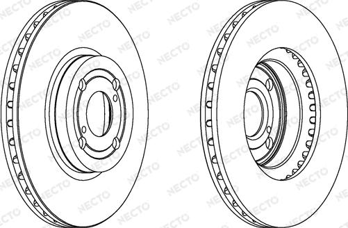 Necto WN1408 - Гальмівний диск avtolavka.club