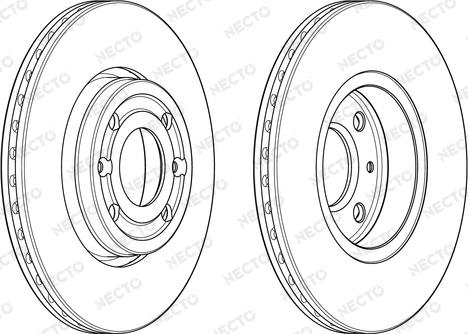 Necto WN1560 - Гальмівний диск avtolavka.club