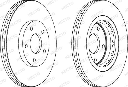 Necto WN1516 - Гальмівний диск avtolavka.club
