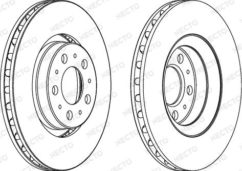 Necto WN1090 - Гальмівний диск avtolavka.club
