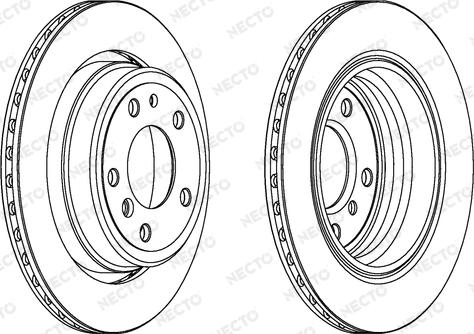 Necto WN1058 - Гальмівний диск avtolavka.club