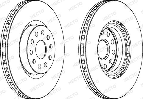 Necto WN1081 - Гальмівний диск avtolavka.club