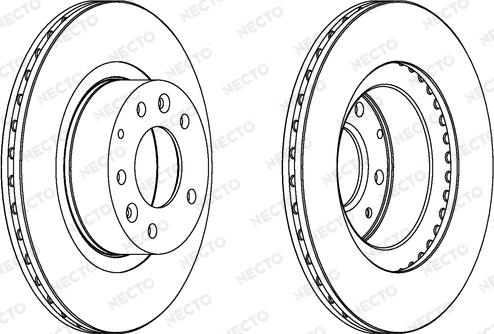 BOSCH 0986AB6326 - Гальмівний диск avtolavka.club