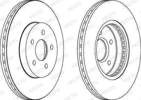 Necto WN1144 - Гальмівний диск avtolavka.club