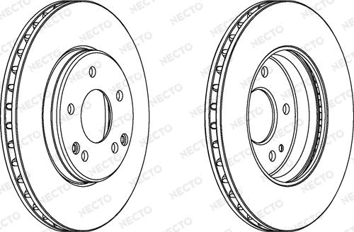 Mercedes-Benz 2034210312 - Гальмівний диск avtolavka.club