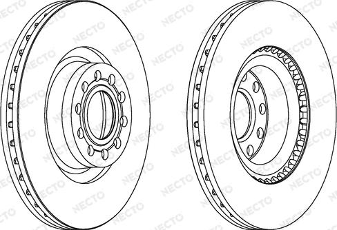 Necto WN1169 - Гальмівний диск avtolavka.club