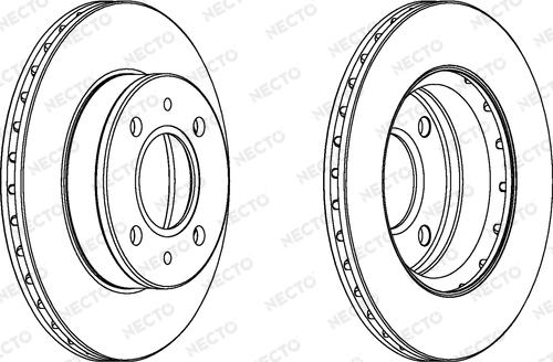 Necto WN1311 - Гальмівний диск avtolavka.club