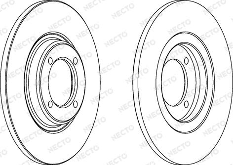 Necto WN131 - Гальмівний диск avtolavka.club