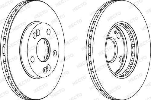 Necto WN1248 - Гальмівний диск avtolavka.club