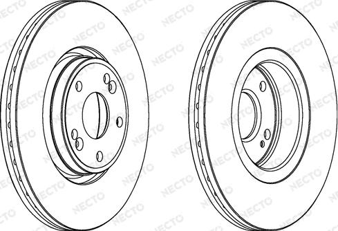 Necto WN1226 - Гальмівний диск avtolavka.club