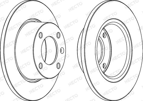 Necto WN840 - Гальмівний диск avtolavka.club