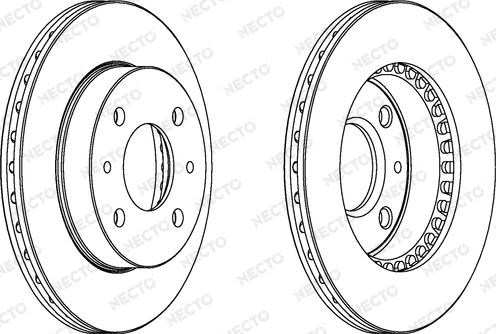 Necto WN866 - Гальмівний диск avtolavka.club