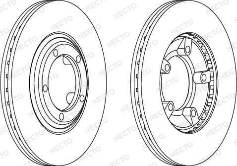 Necto WN826 - Гальмівний диск avtolavka.club