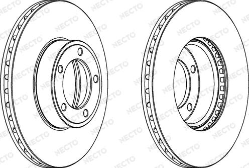 Necto WN335 - Гальмівний диск avtolavka.club