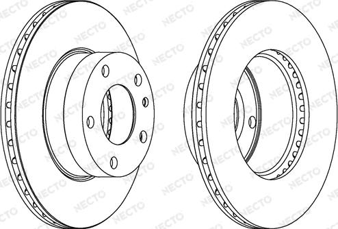 Necto WN337 - Гальмівний диск avtolavka.club