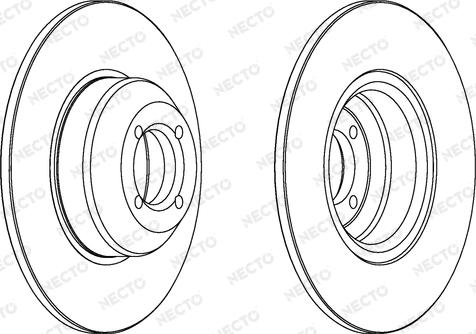 Necto WN221 - Гальмівний диск avtolavka.club