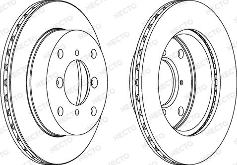 Necto WN757 - Гальмівний диск avtolavka.club