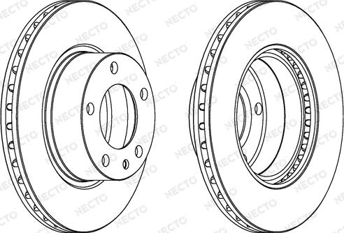 BENDIX 333681B - Гальмівний диск avtolavka.club