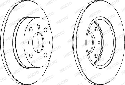 Necto WN782 - Гальмівний диск avtolavka.club