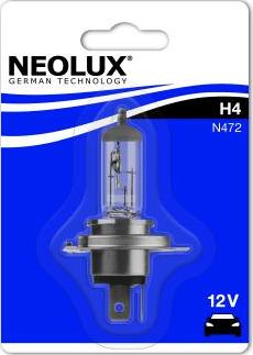 NEOLUX® N472-01B - Лампа розжарювання, фара дальнього світла avtolavka.club