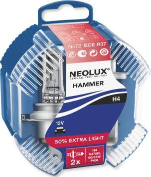 NEOLUX® N472EL-HCB - Лампа розжарювання, фара дальнього світла avtolavka.club