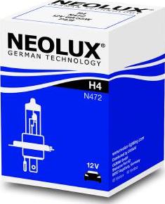 NEOLUX® N472 - Лампа розжарювання, фара дальнього світла avtolavka.club