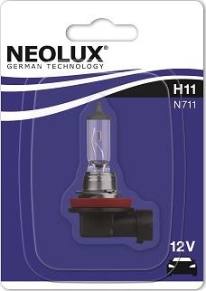 NEOLUX® N711-01B - Лампа розжарювання, фара дальнього світла avtolavka.club