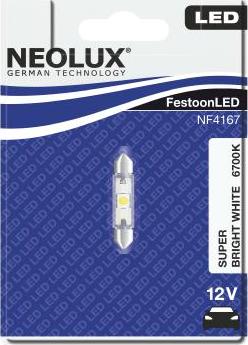 NEOLUX® NF4167-01B - Лампа розжарювання, Освітлення салону avtolavka.club