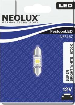 NEOLUX® NF3167-01B - Лампа розжарювання, Освітлення салону avtolavka.club
