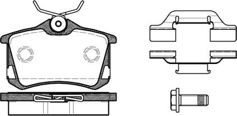 BENDIX 573098B - Гальмівні колодки, дискові гальма avtolavka.club