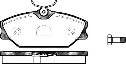 Roulunds Braking 51688982B26 - Гальмівні колодки, дискові гальма avtolavka.club