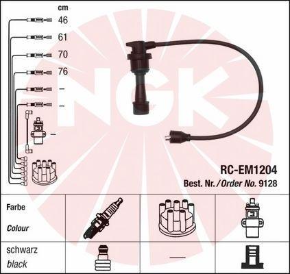 NGK 9128 - Комплект проводів запалювання avtolavka.club