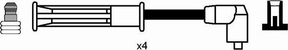 NGK 8185 - Комплект проводів запалювання avtolavka.club
