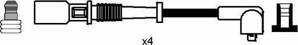 NGK 8192 - Комплект проводів запалювання avtolavka.club