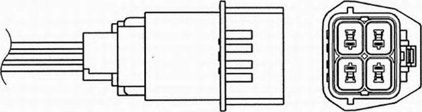 NGK OZA447-E42 - Лямбда-зонд, датчик кисню avtolavka.club