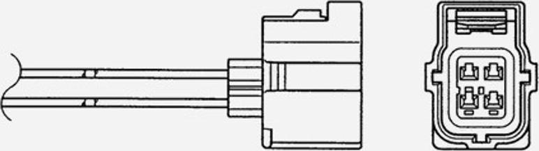 NGK OZA571EC2 - Лямбда-зонд, датчик кисню avtolavka.club