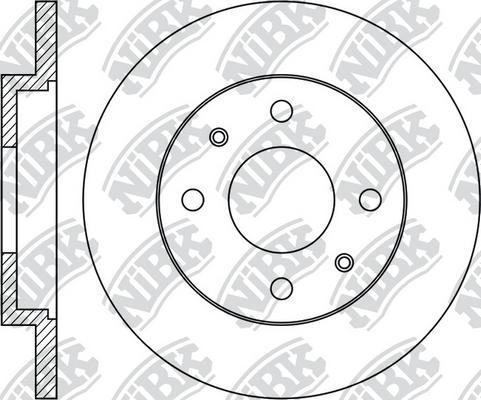 NiBK RN1961 - Гальмівний диск avtolavka.club