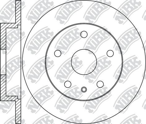 NiBK RN1699 - Гальмівний диск avtolavka.club
