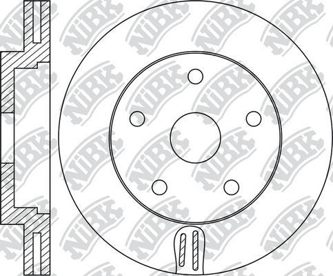 NiBK RN1690 - Гальмівний диск avtolavka.club