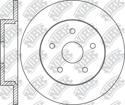 NiBK RN1159 - Гальмівний диск avtolavka.club