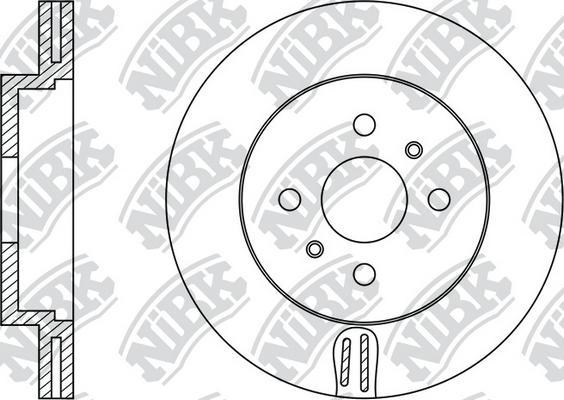 NiBK RN1309 - Гальмівний диск avtolavka.club