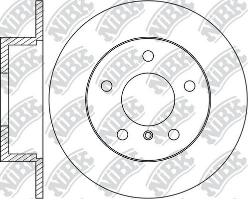 NiBK RN1300 - Гальмівний диск avtolavka.club