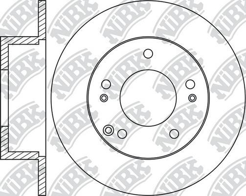 NiBK RN1386 - Гальмівний диск avtolavka.club