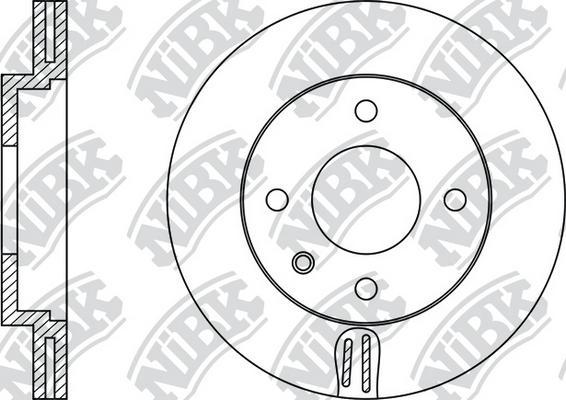 BENDIX DP85008 - Гальмівний диск avtolavka.club