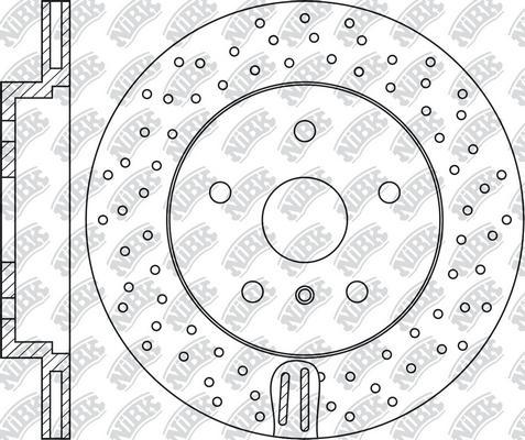 NiBK RN1700DSET - Економічний гальмівний диск avtolavka.club