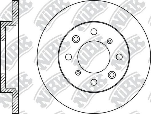 NiBK RN1788 - Гальмівний диск avtolavka.club