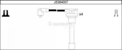 Nipparts J5384007 - Комплект проводів запалювання avtolavka.club