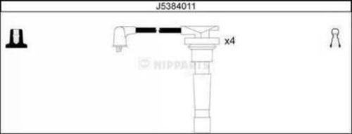 Nipparts J5384011 - Комплект проводів запалювання avtolavka.club