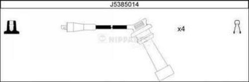 Nipparts J5385014 - Комплект проводів запалювання avtolavka.club