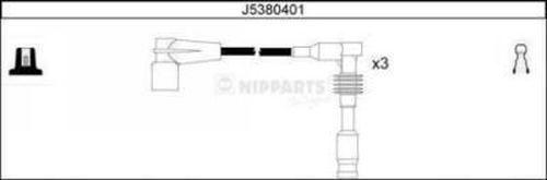 Nipparts J5380401 - Комплект проводів запалювання avtolavka.club
